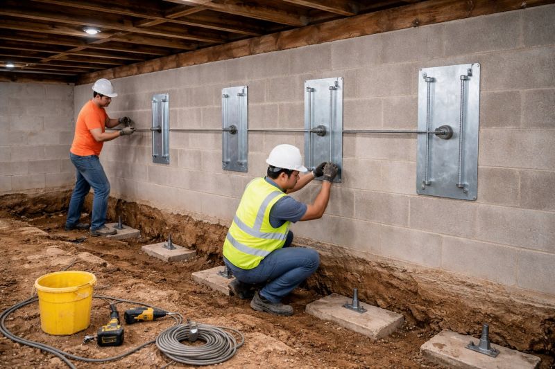 Foundation Stabilizing in Warrenton, VA