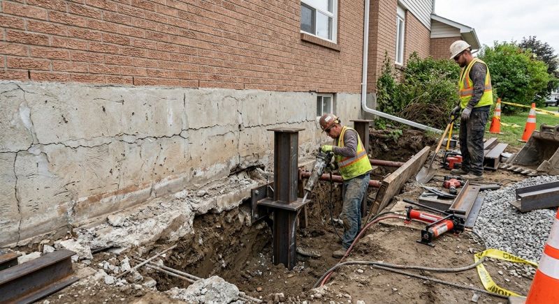 Foundation Structural Repair in Fairfax, VA