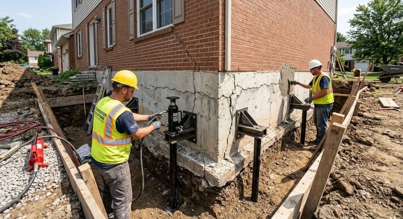 Foundation Structural Repair in Oxon Hill, MD