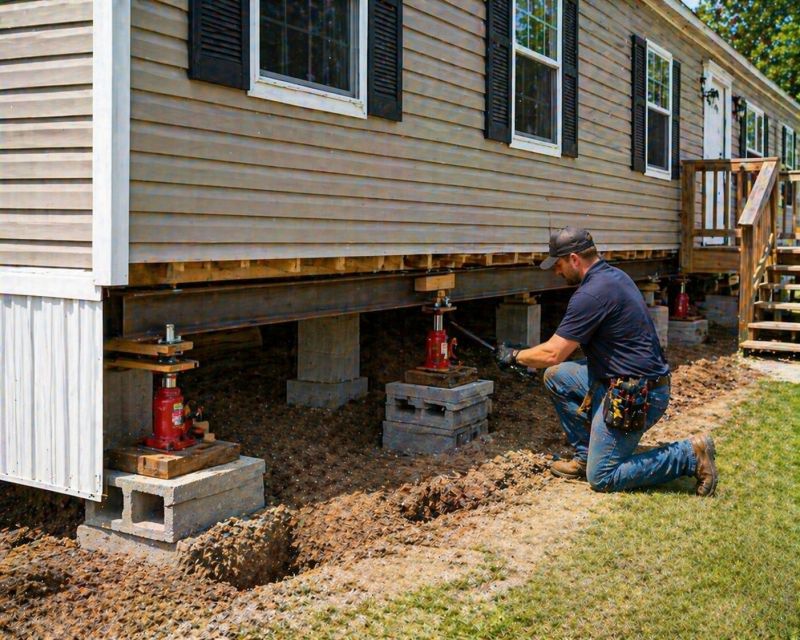 Home Foundation Leveling in Clifton, VA