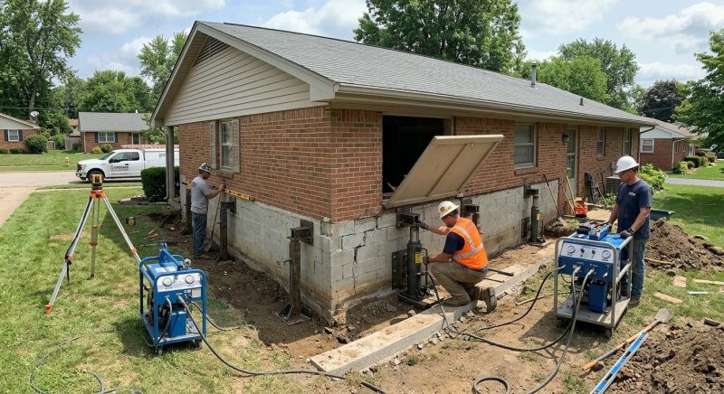 Home Foundation Leveling in Fauquier County, VA
