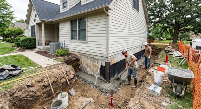 Home Foundation Repair in Nokesville, VA
