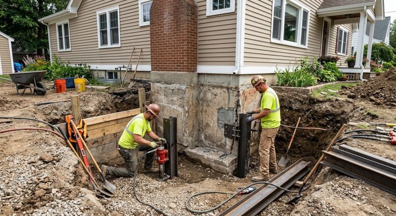 House Foundation Repair in Gainesville, VA