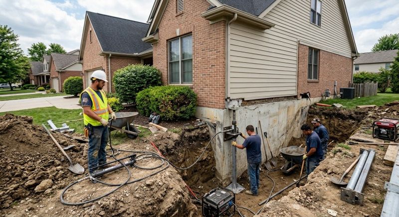 House Foundation Repair in Stafford County, VA