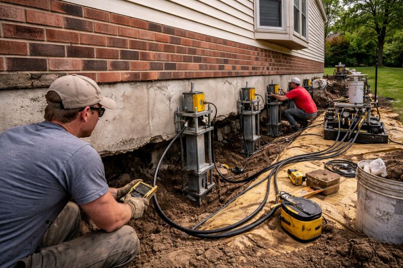 Settling Foundation Service in Cabin John, MD