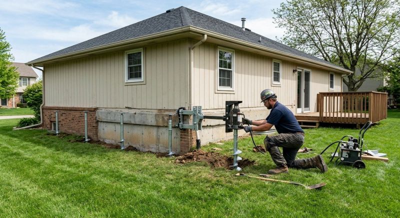 Settling Foundation Service in Clifton, VA