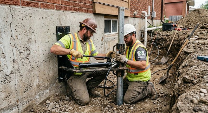 Settling Foundation Service in Fairfax, VA