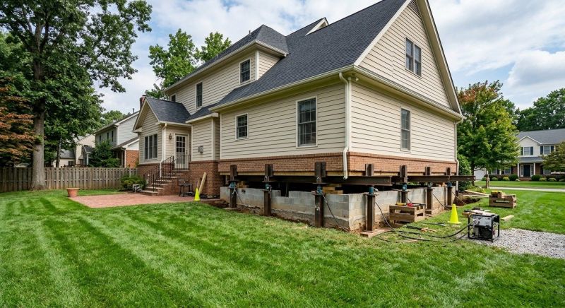 Settling Foundation Service in Nokesville, VA
