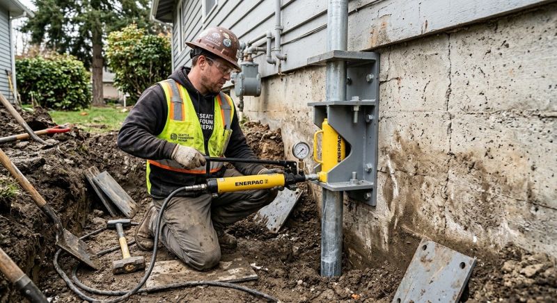 Settling Foundation Service in Oxon Hill, MD