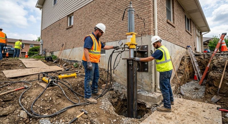 Settling Foundation Service in Reston, VA