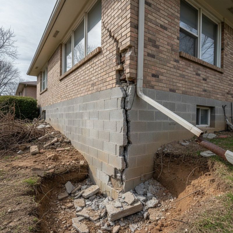 Settling Foundation Service in Stafford, VA