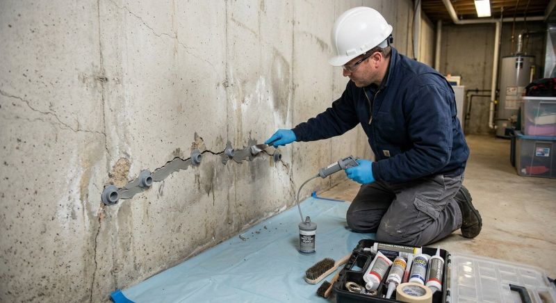 Structural Crack Repair in Woodbridge, VA