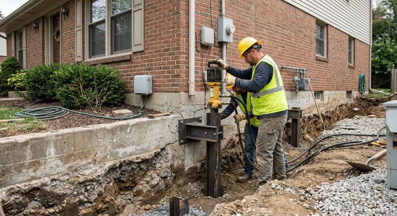 Structural Foundation Repair in Centreville, VA