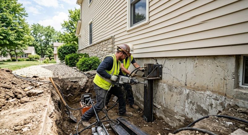 Structural Foundation Repair in Chantilly, VA