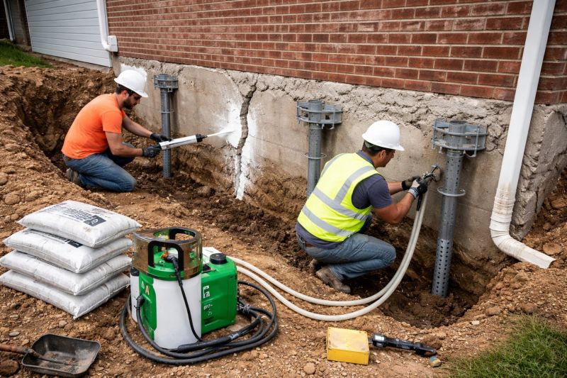 Structural Foundation Repair in Fairfax County, VA