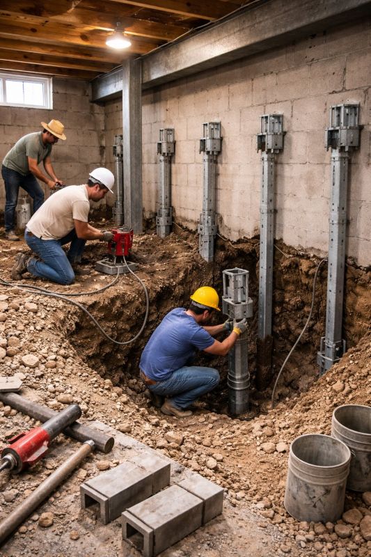 Structural Underpinning in Woodbridge, VA