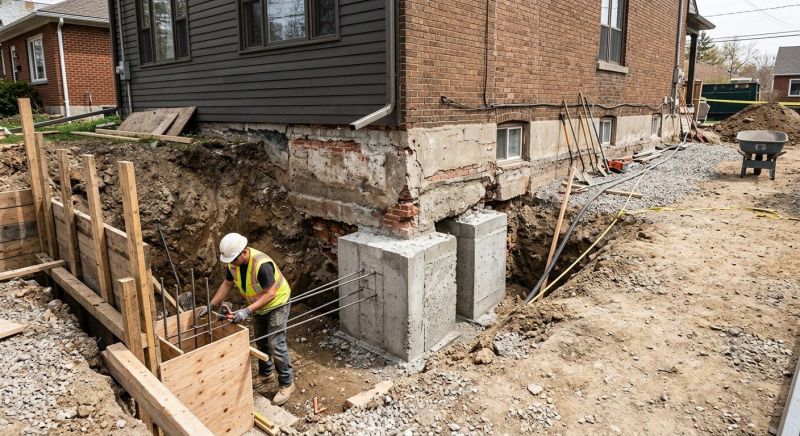 Structural Underpinning in Woodbridge, VA