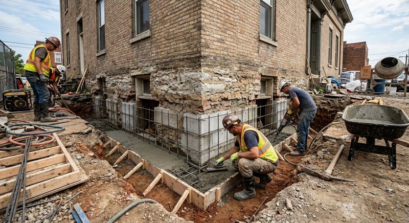 Underpinning Repair in Woodbridge, VA