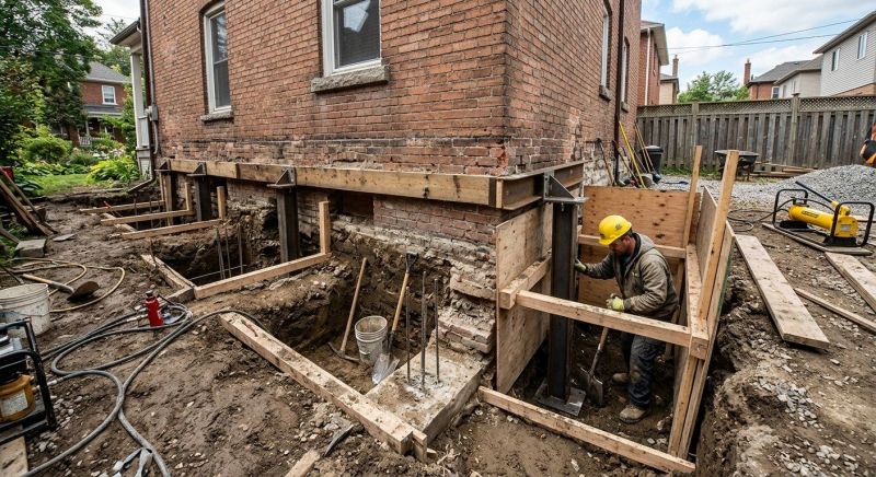 Underpinning Repair in Woodbridge, VA
